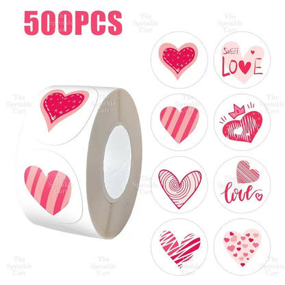 Self-adhesive Round Square Sticker and Sticky Tape Packaging TSC