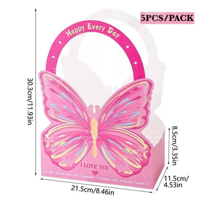 Flower Paper Basket Holder for Floral Arrangement  DIY Gift Bouquet TSC