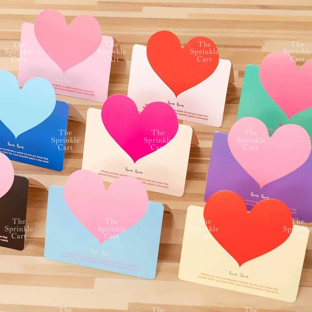 Greetings Gift Cards Message Envelope for Birthday Mother's Day and Valentine's Day TSC