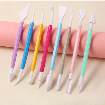 8pcs Sculpting Carving Tool for Baking and DIY Craft TSC