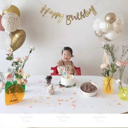 Happy Birthday Wall and Cake Banner Decoration TSC