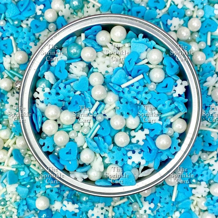 Frosen Themed Cake Toppers for Decoration Ellsa An-na Snowflakes