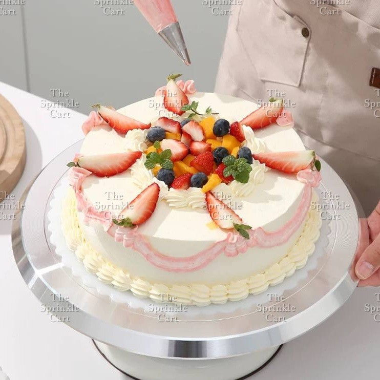 Cake Decorating Turntable Aluminum Alloy