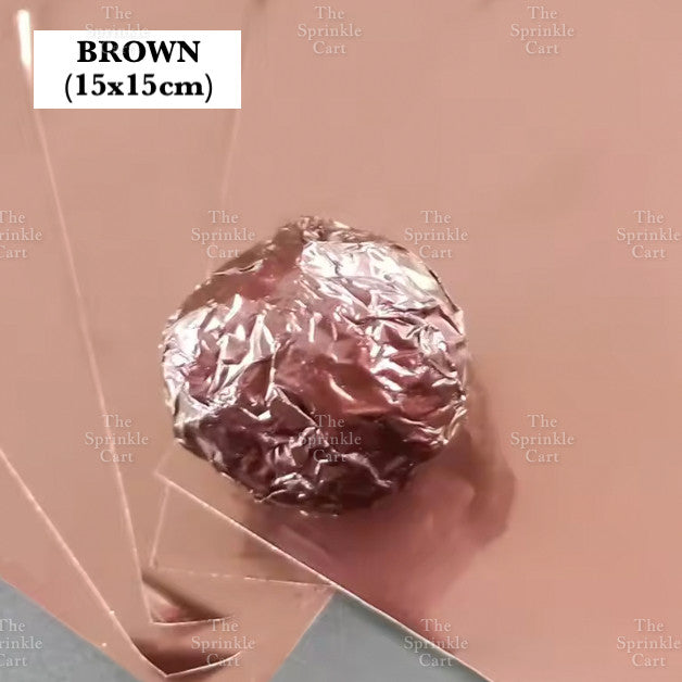 Chocolate Aluminum Foil Wrapper DIY Candy Packaging TSC