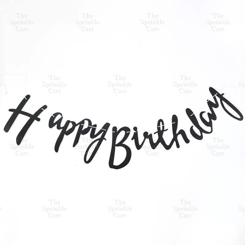 Happy Birthday Wall and Cake Banner Decoration TSC