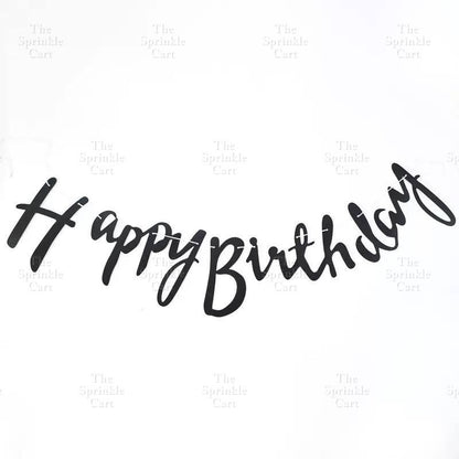 Happy Birthday Wall and Cake Banner Decoration TSC