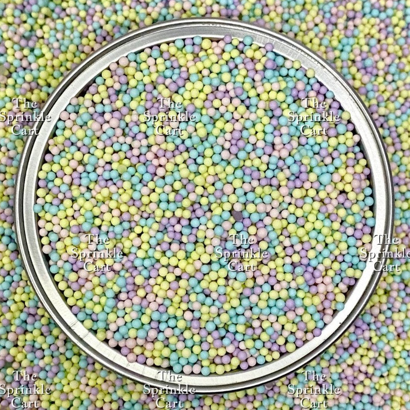 Non-Pareils Edible Sprinkles Dragees Bauble Cake Decoration Sprinkles Colorful 50grams