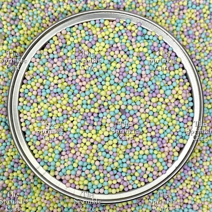 Non-Pareils Edible Sprinkles Dragees Bauble Cake Decoration Sprinkles Colorful 50grams