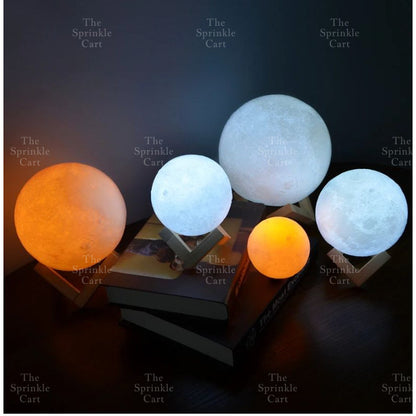 Moon Heart Night Light Lamp LED Cake Topper Decoration TSC
