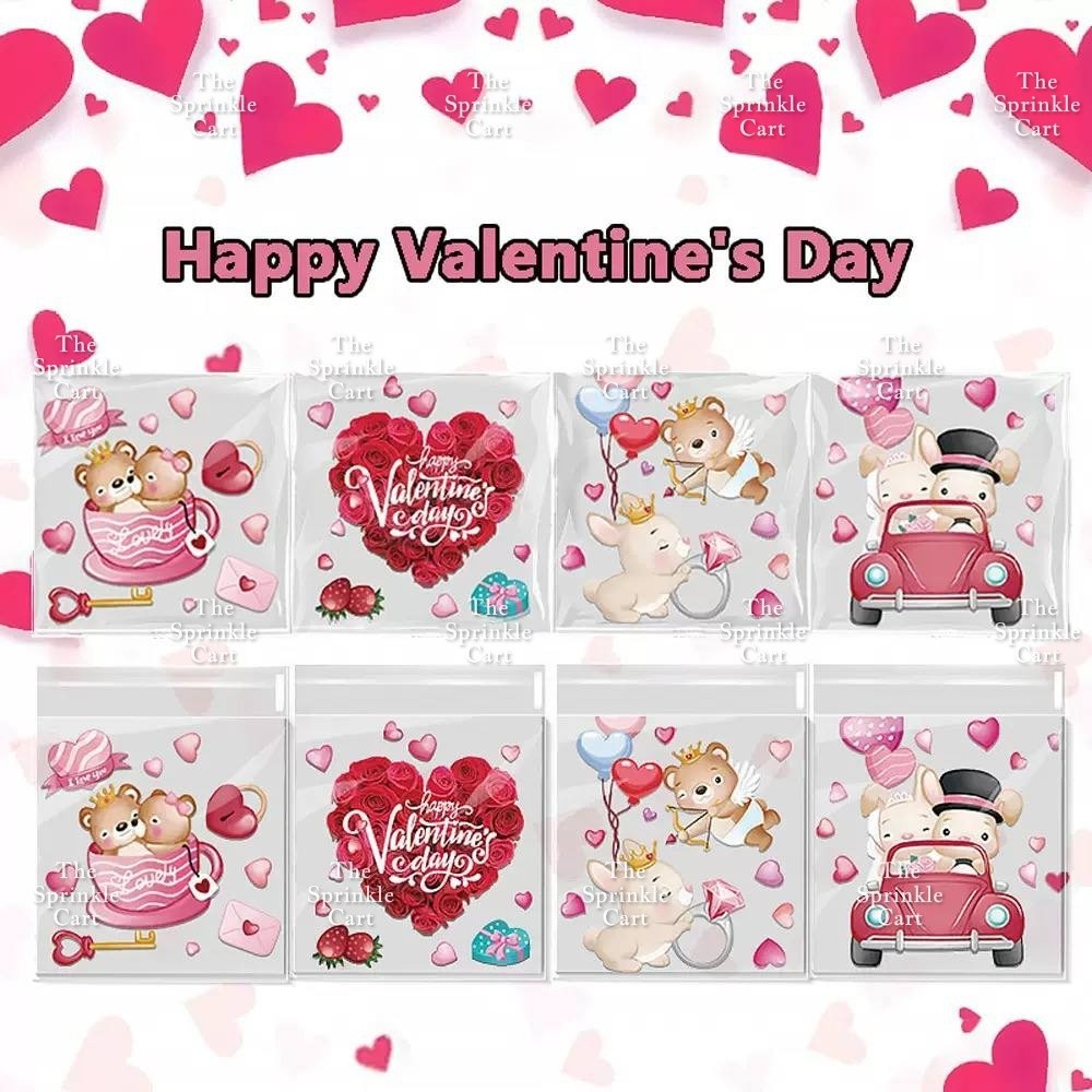 Cookie Packaging OPP Plastic Bag Halloween Christmas Pastry Bag Transparent Cookie Plastic Bag