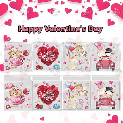Cookie Packaging OPP Plastic Bag Halloween Christmas Pastry Bag Transparent Cookie Plastic Bag