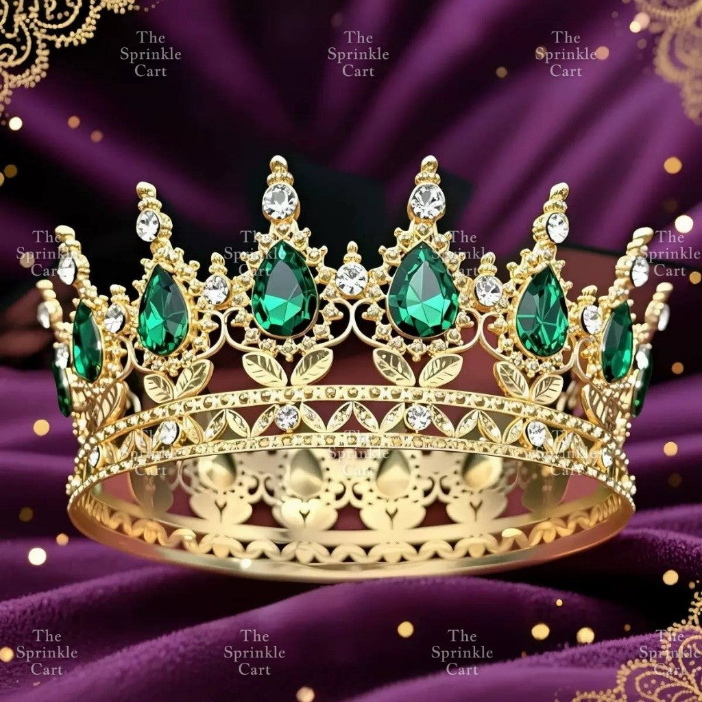 High Quality Rhinestone Crown for DIY Decor and Accessory TSC