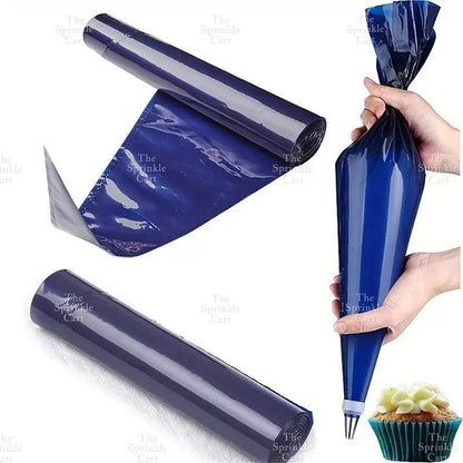 22pcs Disposable Big Piping Bag Roll DIY Pastry Baking Tool TSC
