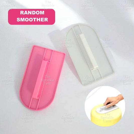Cake Icing Smoother Edge Smoother Transparent Plastic
