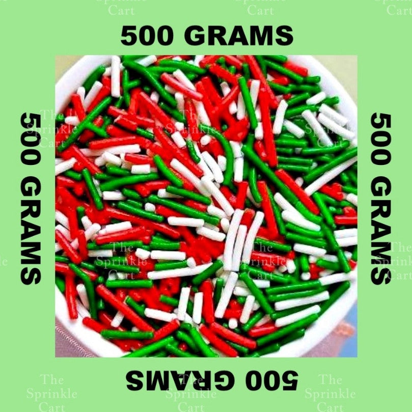 500grams Christmas Valentines Halloween Themed Edible Sprinkles Dragees Cake Decoration