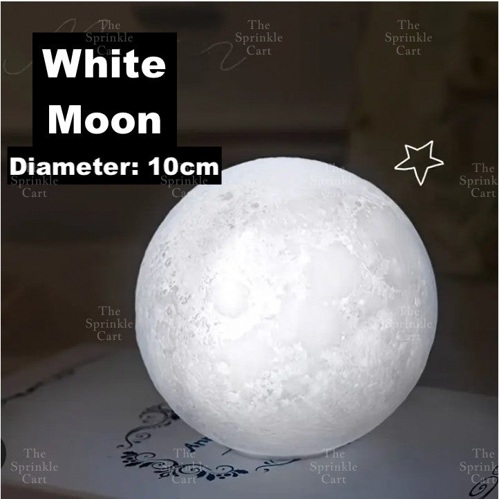 Moon Heart Night Light Lamp LED Cake Topper Decoration TSC