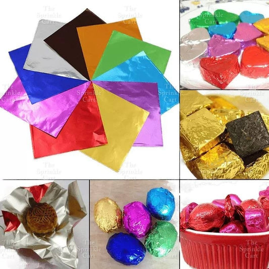 Chocolate Aluminum Foil Wrapper DIY Candy Packaging TSC