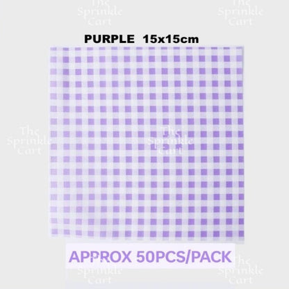 Wax Paper Non Grease Food Wrapper for Sandwich Burger Bread Pastry Packaging TSC