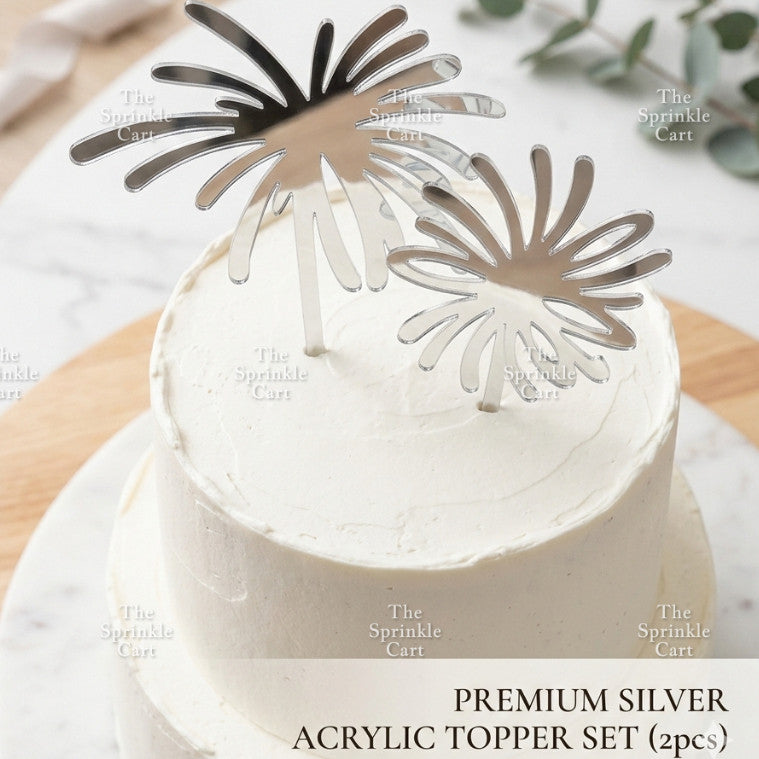 Merry Christmas Happy New Year Holidays Valentines Love Acrylic Cake Topper Decoration TSC