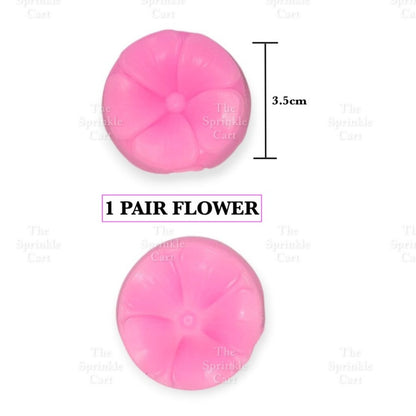 3D Flower Fondant Embosser Veiner for Cake Decoration and DIY Crafts TSC
