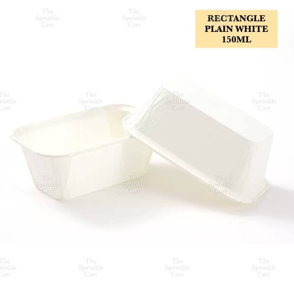 50pcs Colorful Square and Rectangle Foil Cupcake Pastry Muffin Liner TSC