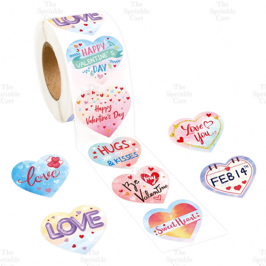 Self-adhesive Round Square Sticker and Sticky Tape Packaging TSC