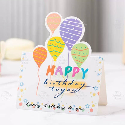 Greetings Gift Cards Message Envelope for Birthday Mother's Day and Valentine's Day TSC