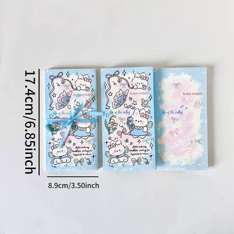 Surprise Money Pulling Box and Money Accordion Angpao Envelope DIY 3D Puzzle Cake Gift TSC