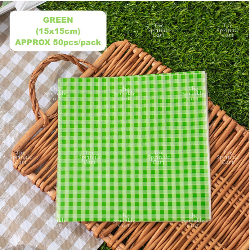 Wax Paper Non Grease Food Wrapper for Sandwich Burger Bread Pastry Packaging TSC