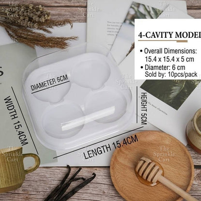 Transparent Dessert Plastic Container Cake Mousse Pudding Fruits Packaging TSC