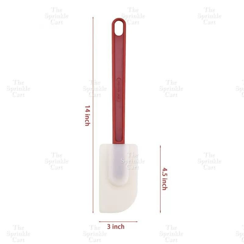 Heat Resistant Silicone Spatula Scraper for Baking Cooking and Commercial Use TSC
