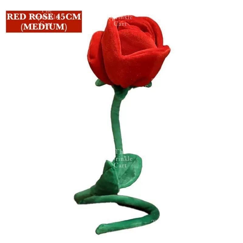 Rose Flower Plushie for Birthday Valentines Giveaway TSC