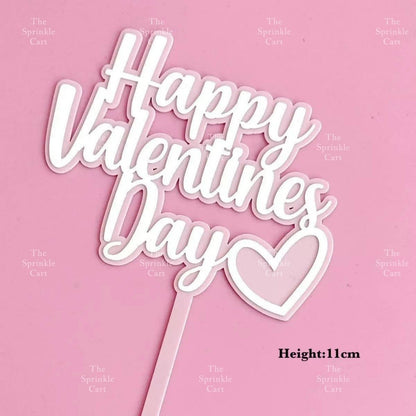 Merry Christmas Happy New Year Holidays Valentines Love Acrylic Cake Topper Decoration TSC