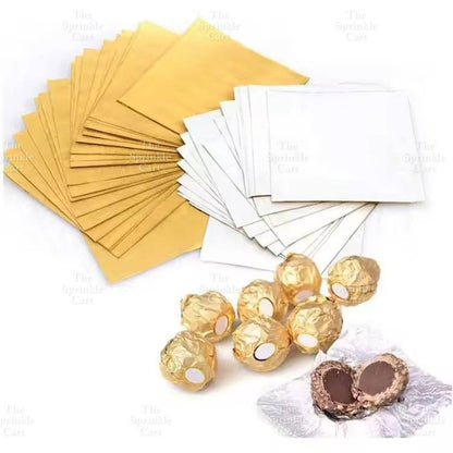 Chocolate Aluminum Foil Wrapper DIY Candy Packaging TSC
