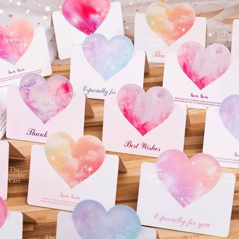 Greetings Gift Cards Message Envelope for Birthday Mother's Day and Valentine's Day TSC