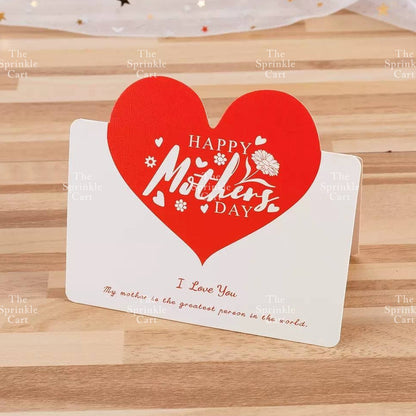 Greetings Gift Cards Message Envelope for Birthday Mother's Day and Valentine's Day TSC
