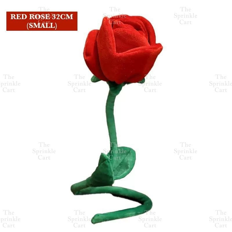Rose Flower Plushie for Birthday Valentines Giveaway TSC