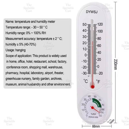 Air Temperature and Humidity Meter for Outdoor and Outdoor Use TSC