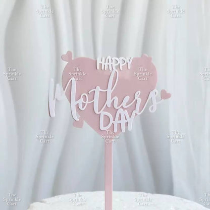 Mother’s Day Father’s Day Theme Cake Acrylic Paper Topper Decoration TSC
