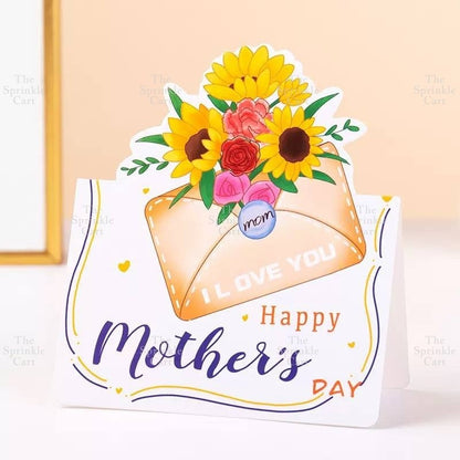 Greetings Gift Cards Message Envelope for Birthday Mother's Day and Valentine's Day TSC