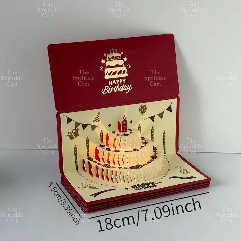 Surprise Money Pulling Box and Money Accordion Angpao Envelope DIY 3D Puzzle Cake Gift TSC