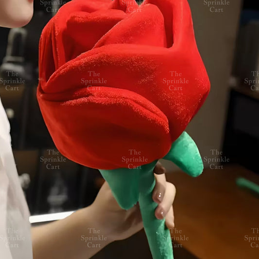 Rose Flower Plushie for Birthday Valentines Giveaway TSC