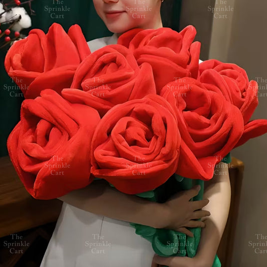 Rose Flower Plushie for Birthday Valentines Giveaway TSC