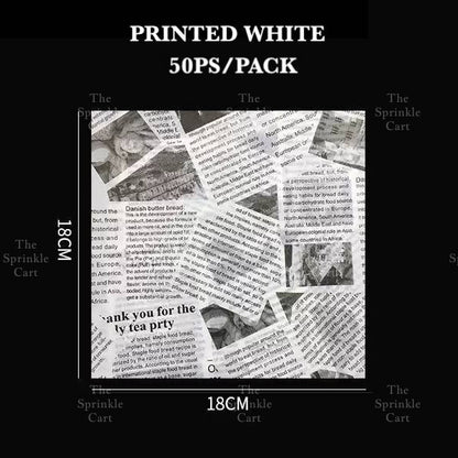 Wax Paper Non Grease Food Wrapper for Sandwich Burger Bread Pastry Packaging TSC
