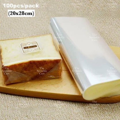 Transparent Plain Cellophane DIY Cello Food Wrapper Packaging TSC
