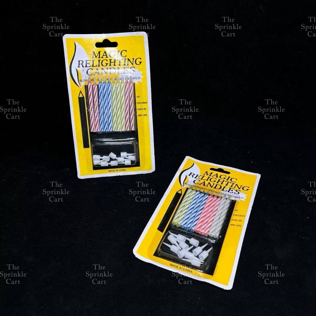Colored Magic Relighting Candle for Any Occasions TSC