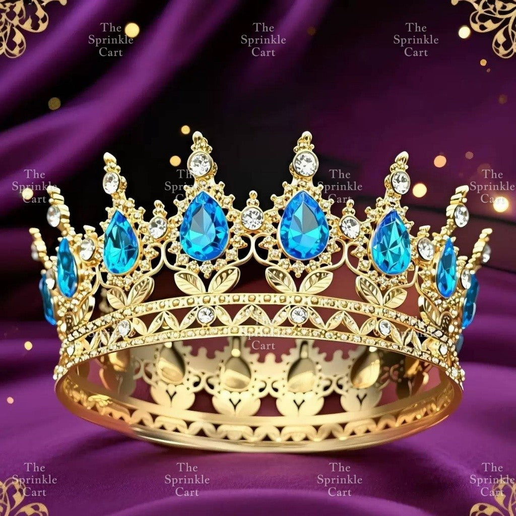 High Quality Rhinestone Crown for DIY Decor and Accessory TSC