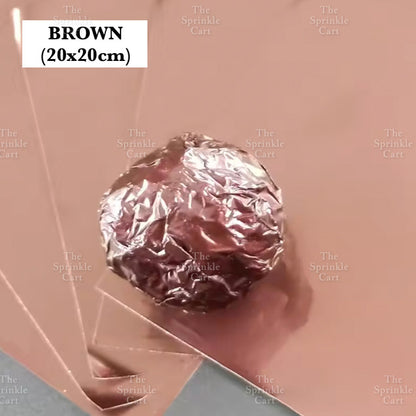 Chocolate Aluminum Foil Wrapper DIY Candy Packaging TSC