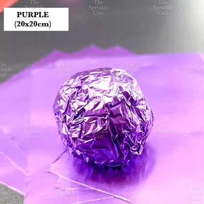 Chocolate Aluminum Foil Wrapper DIY Candy Packaging TSC