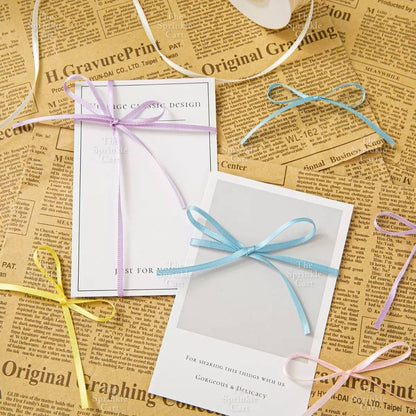 3mm Double-sided Satin Ribbon for DIY Bow Accessory and Gift Packaging TSC